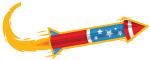 illustration of PyroSpot rocket